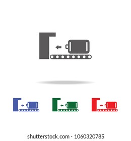 Baggage Screening icon. Elements of airport multi colored icons. Premium quality graphic design icon. Simple icon for websites, web design, mobile app, info graphics on white background