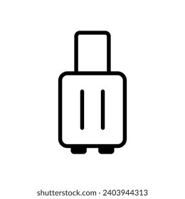 Baggage, Suitcase icon design template
