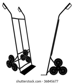 Baggage Trolley Cart Vector 01