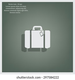 baggage vector icon