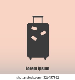 Baggage vector icon