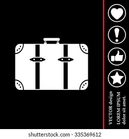 baggage vector icon