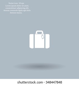baggage vector icon
