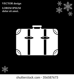 baggage vector icon