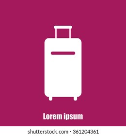 Baggage vector icon