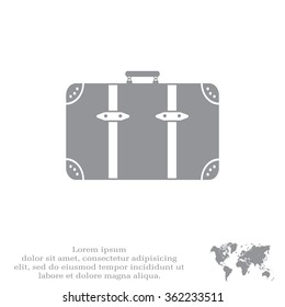baggage vector icon