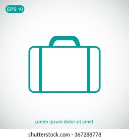 Baggage vector icon
