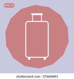 Baggage vector icon