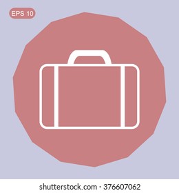 Baggage vector icon
