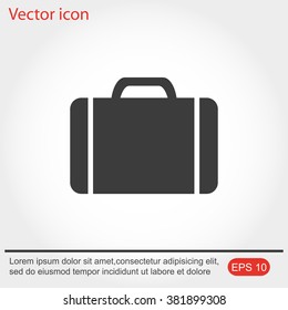 Baggage vector icon