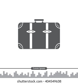 baggage vector icon