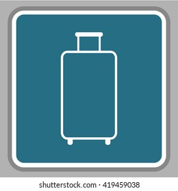 Baggage vector icon

