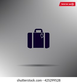 baggage vector icon