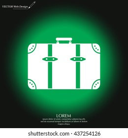 baggage vector icon