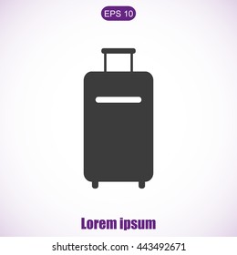 Baggage vector icon
