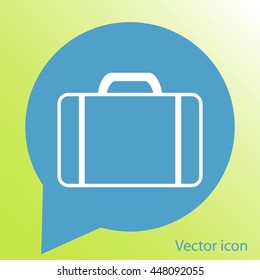 Baggage vector icon
