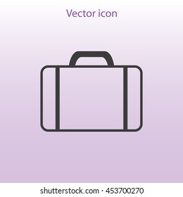 Baggage vector icon
