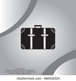 baggage vector icon