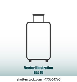 Baggage vector icon