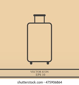 Baggage vector icon