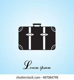 baggage vector icon