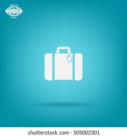 baggage vector icon