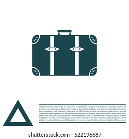 baggage vector icon