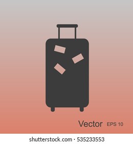 Baggage vector icon