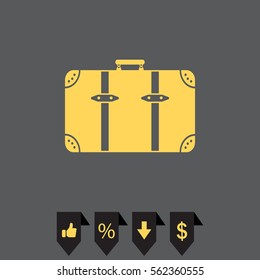 baggage vector icon