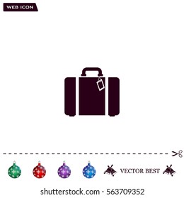 baggage vector icon