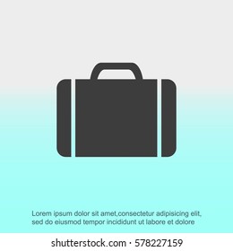 Baggage vector icon