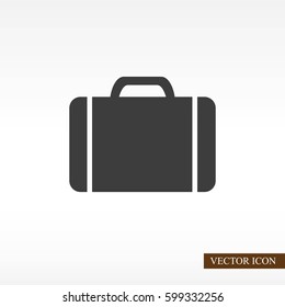 Baggage vector icon
