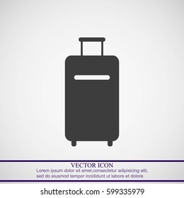 Baggage vector icon