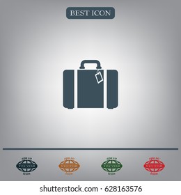 baggage vector icon