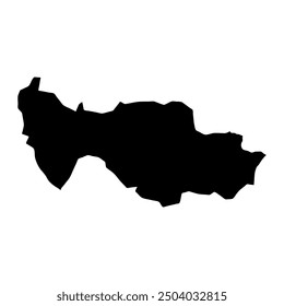 Bagh district map, administrative division of Pakistan. Vector illustration.