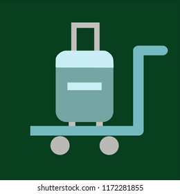 bagkage vector icon