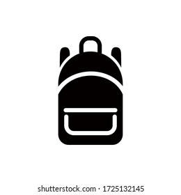 bagpack travel icon vector logo 