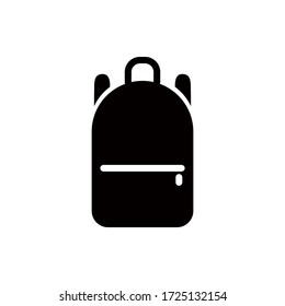 bagpack travel icon vector logo 