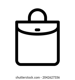 bags icon or logo isolated sign symbol vector illustration - high quality black style vector icons
