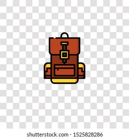 bags icon sign and symbol. bags color icon for website design and mobile app development. Simple Element from travel collection for mobile concept and web apps icon.