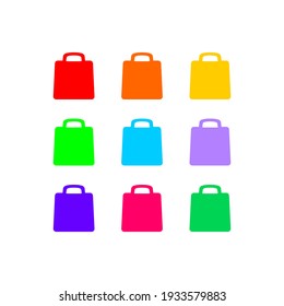 Icono de Bags simple vector ilustración perfecta