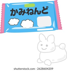 Bags of paper clay and clay works