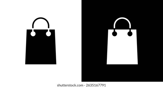 Bags Shopping icon symbols. Vector illustration.