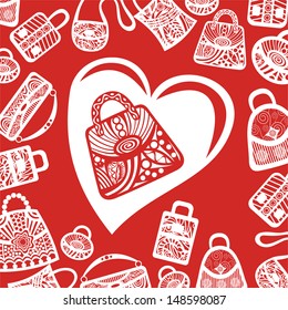 Bags vector illustration