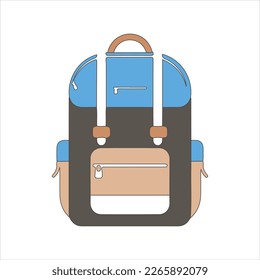 bag,travel bag icon vector isolated on background