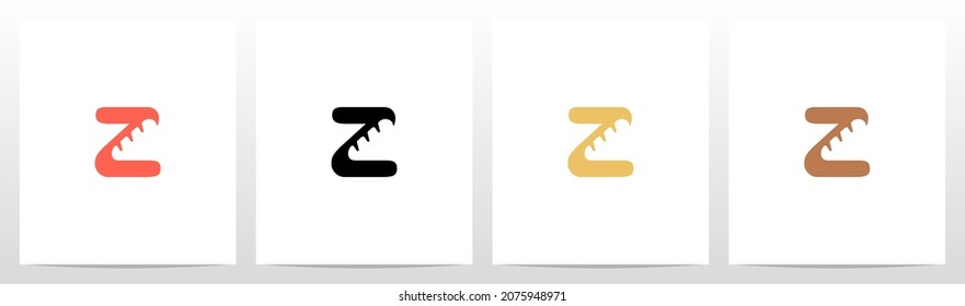 Baguete On Letter Logo Design Z