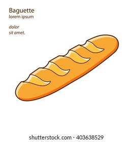 Baguette bread.