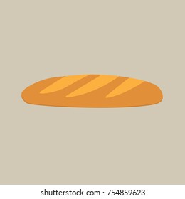 baguette or bread icon- vector illustration