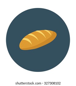 
Baguette Colored Vector Icon
