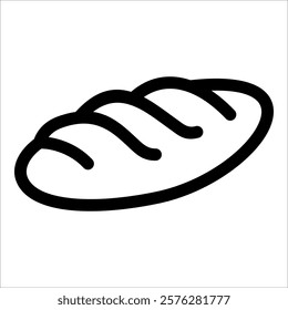 Baguette Icon Element For Design